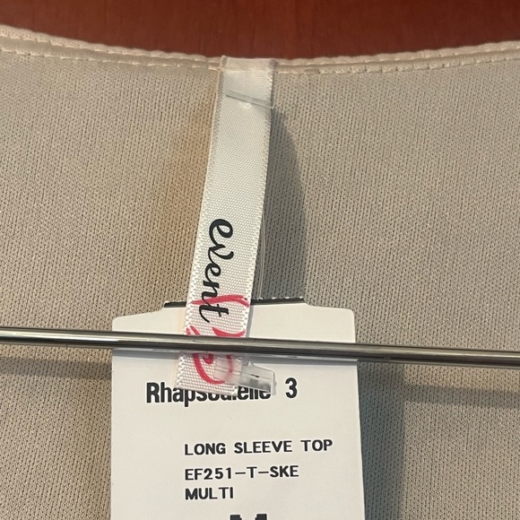 Rhapsodielle SNAKE PRINT MESH LONG SLEEVE CROP TOP Sz M Women - Picture 7 of 8